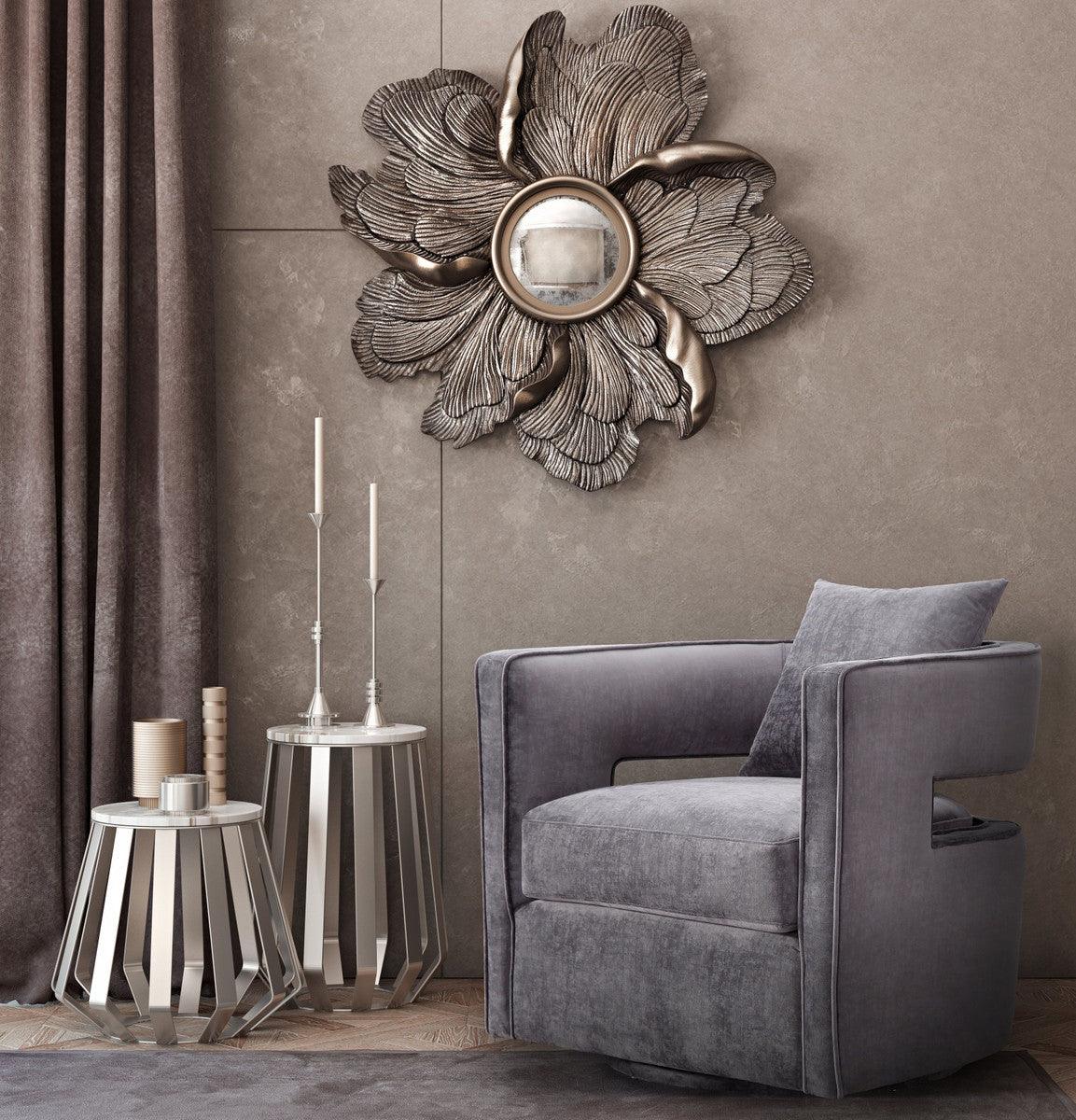 Sedia girevole Kendrick Grey
