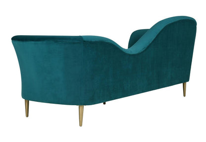 Divano in velluto Plymouth Aqua