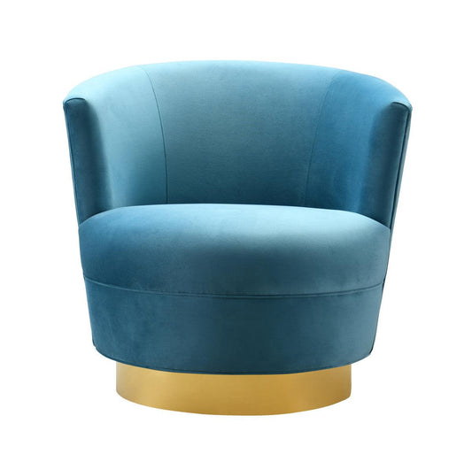 Sedia girevole Novak Lake Blue