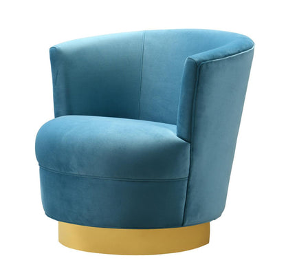 Sedia girevole Novak Lake Blue