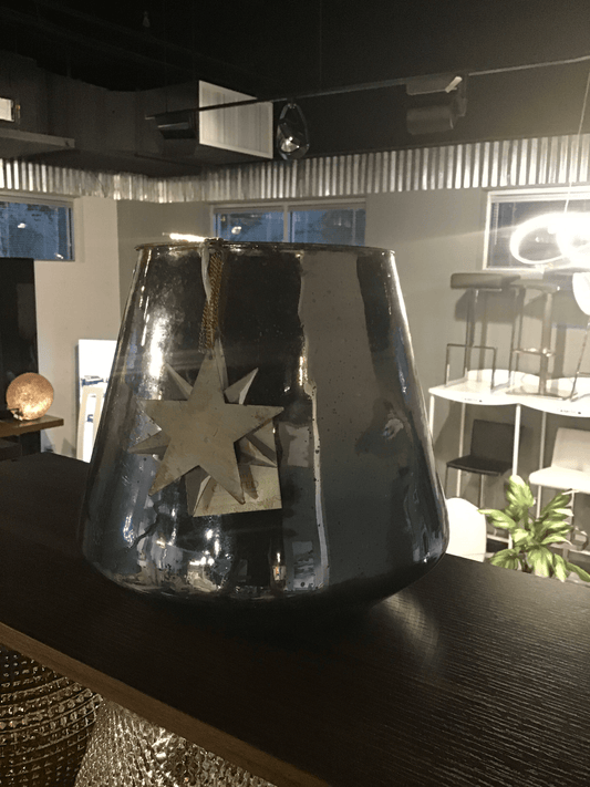 Vaso a forma di boccia per pesci