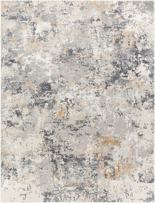 Tappeto Luli 7'10 x 10'2 Grigio e Ambra