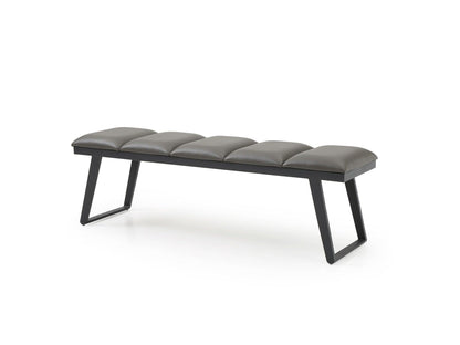 Panca Nathan in grigio scuro