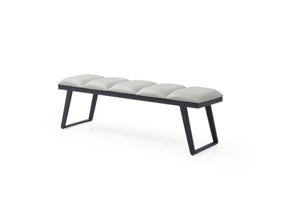 Panca Nathan in grigio scuro