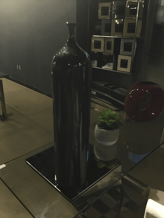 Vaso nero extra alto