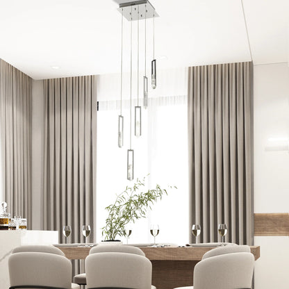 LAMPADARIO ELLIE A 10 LUCI | CROMO