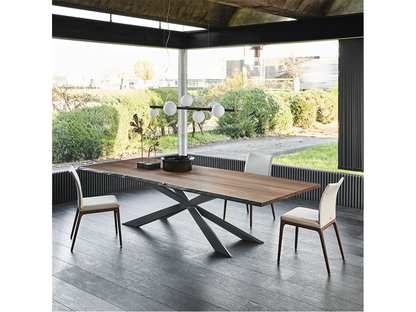 Tavolo da pranzo Spyder Wood - 118W
