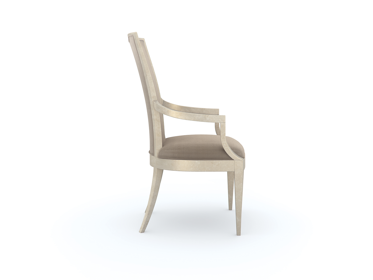 Sedia da pranzo Babs Very Accent in foglia argento tenue