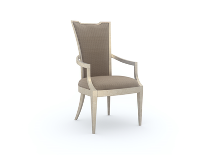 Sedia da pranzo Babs Very Accent in foglia argento tenue