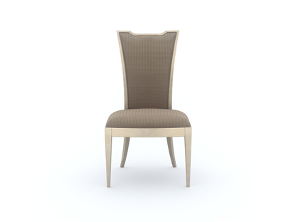 Sedia da pranzo Babs Very Accent in foglia argento tenue