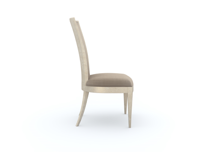 Sedia da pranzo Babs Very Accent in foglia argento tenue