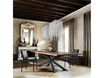 Tavolo da pranzo Spyder Wood - 118W