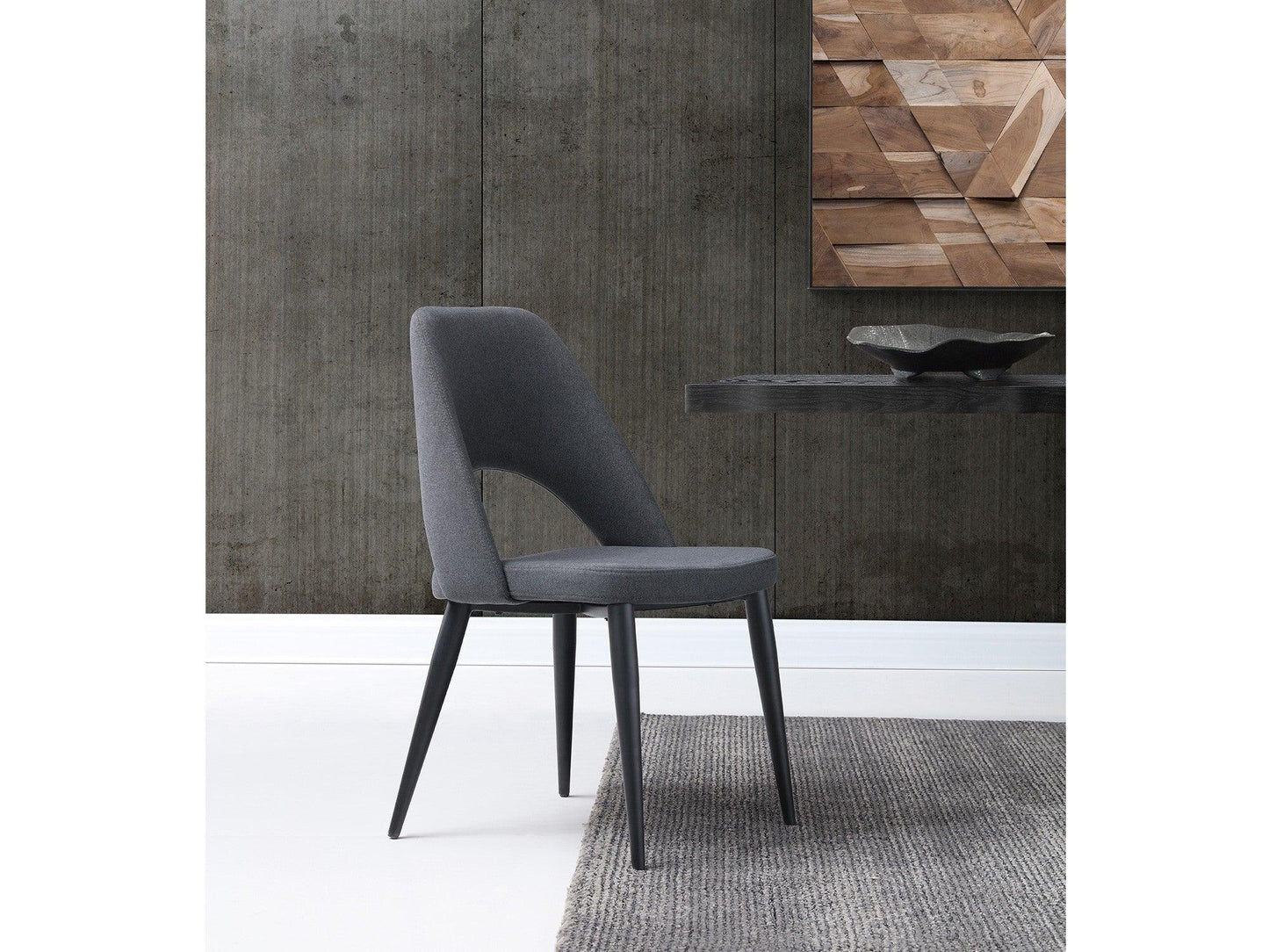 Sedia da pranzo Abby blu navy