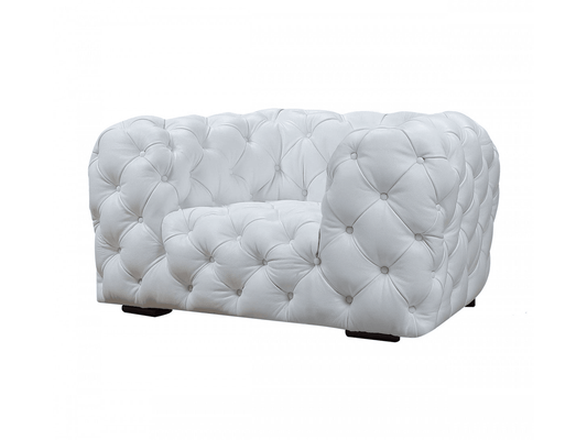 Sedia Glam in pelle italiana