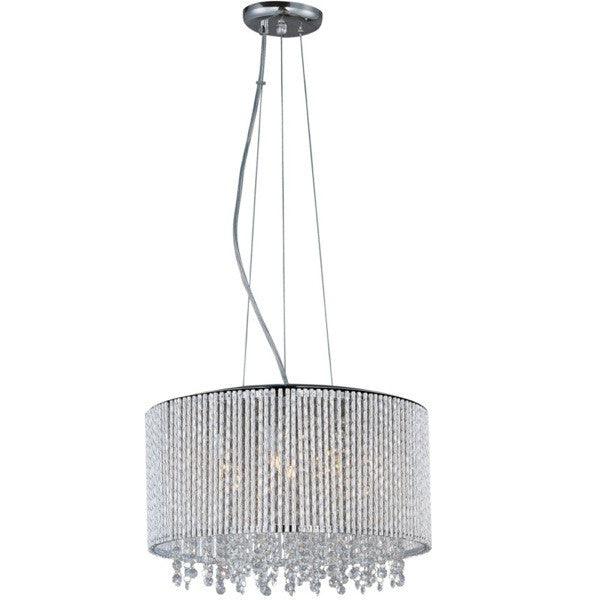 Lampada a sospensione a spirale a 7 luci