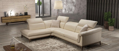 Divano Eden Elite 3 posti in tessuto beige modello da terra