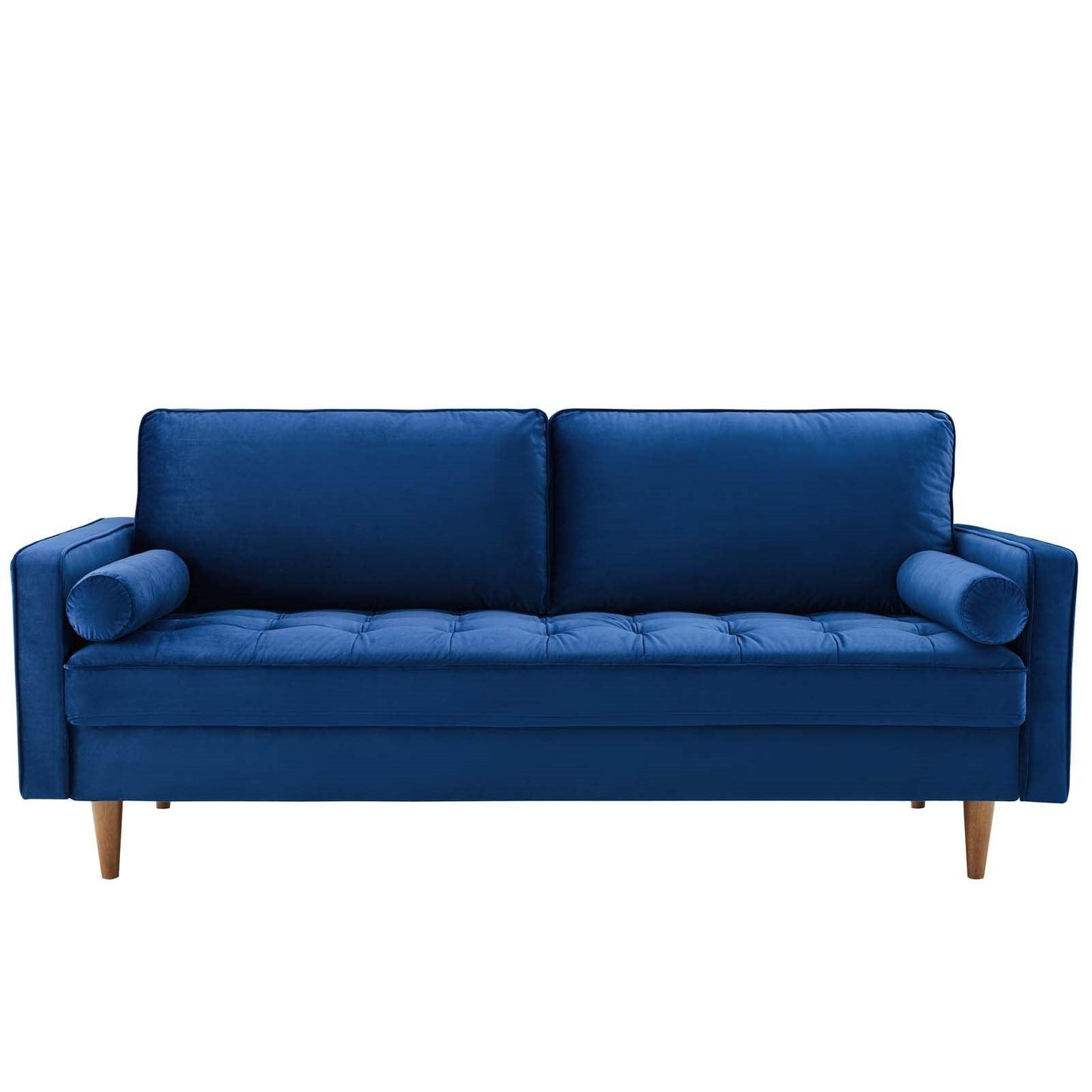 Divano Valerie in velluto blu navy