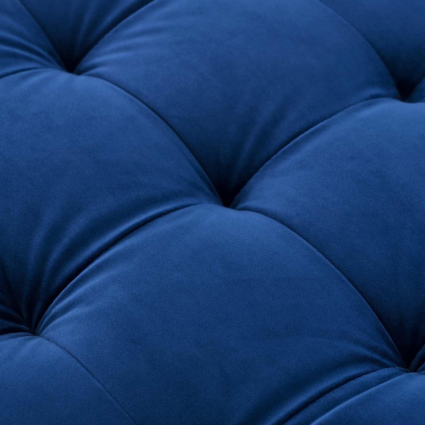 Divano Valerie in velluto blu navy