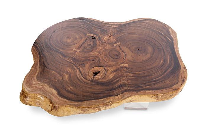 Tavolino da caffè galleggiante in legno Chamcha
