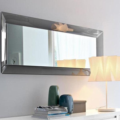 Specchio con cornice in cristallo Pleasure grande 69