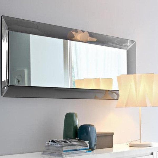 Specchio con cornice in cristallo Pleasure grande 69
